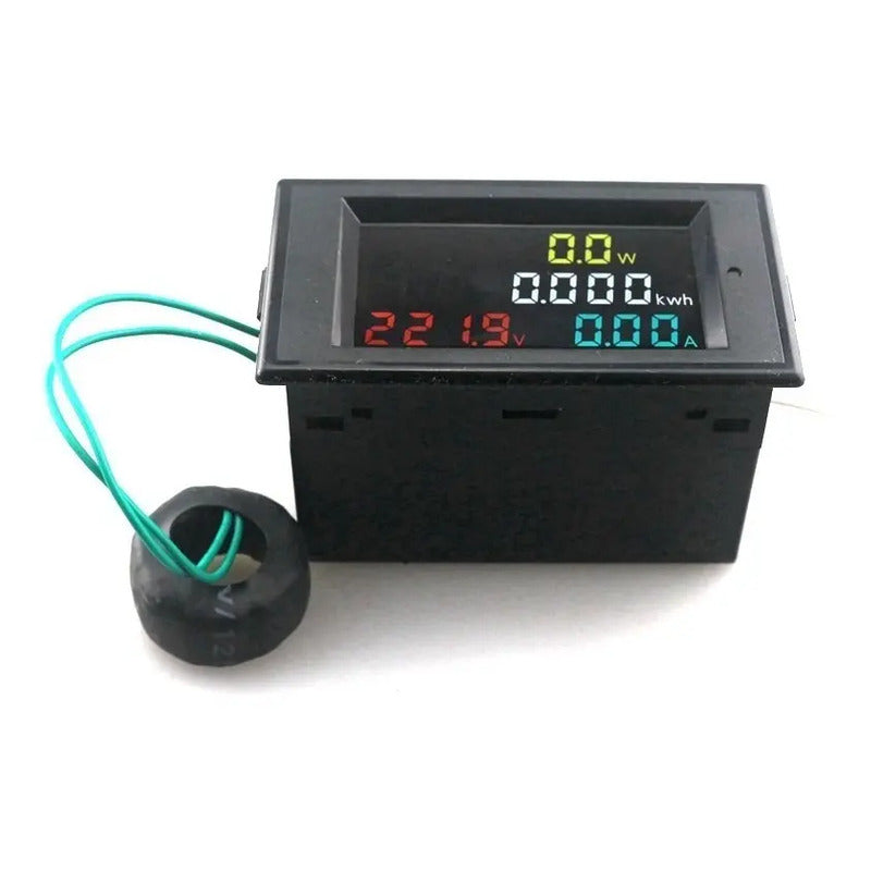 Medidor Consumo Kwh Corriente Lcd Potencia Voltaje 110v 220v