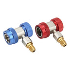 Llaves Acople Rápido Conector De Gas R134a Alta Baja Presion