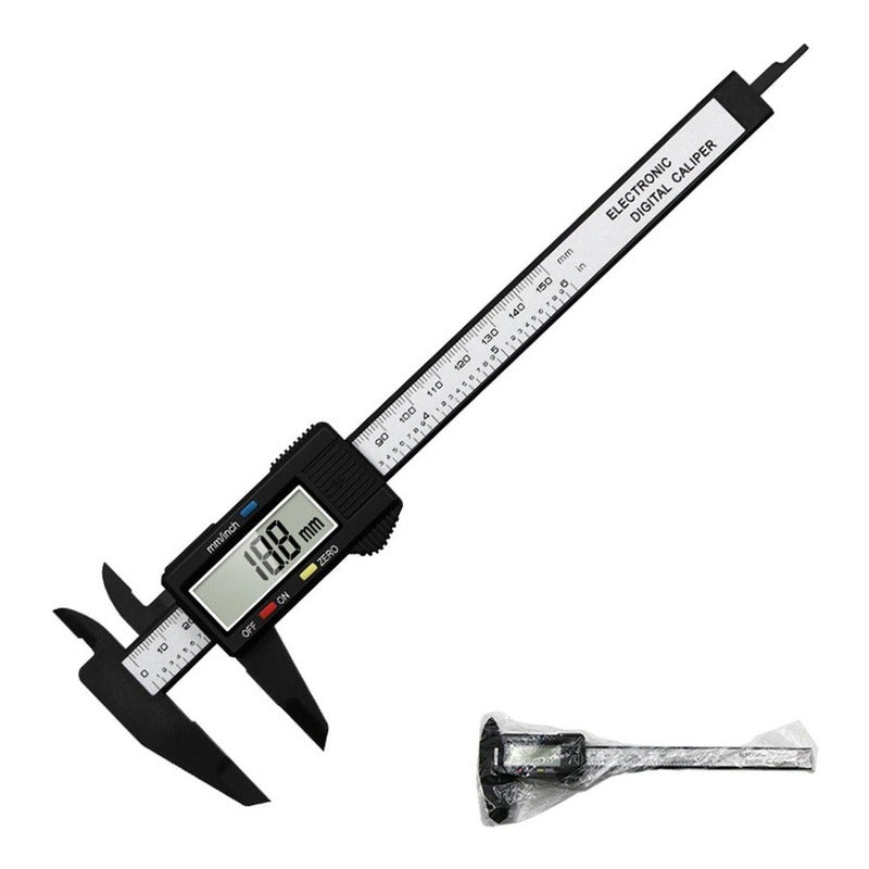 Pie De Metro Vernier Digital Calibrador 150 Mm 6 Pulgadas