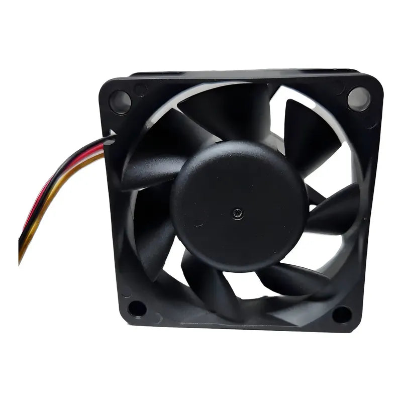 Ventilador 12v 60x25mm 3 Cables Refrigeración Aire Cpu Espacios Reducidos Negro