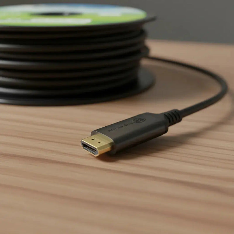 Cable Hdmi De Fibra Optica 30 Metros 8k 2.1 48gbps Ultra Hd