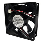 Ventilador Fan Dfb802512h 80x80x25mm 12v 4.4w 3 Pines Negro Negro