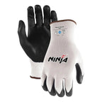 Guantes Seguridad Recubrimiento Nitrilo Precisión Y Agarre Blanco L