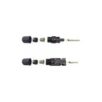 10 X Conectores Mc4 Macho Hembra Panel Solar Fotovoltaico Negro