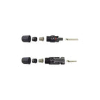 10 X Conectores Mc4 Macho Hembra Panel Solar Fotovoltaico Negro