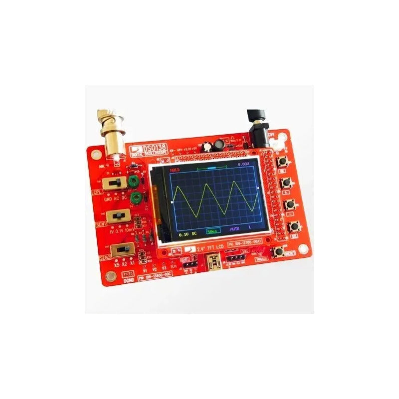 Osciloscopio Digital Portátil Dso138 200khz 1canal 1khz 9vdc