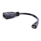 Cable Micro Hdmi A Hdmi Hembra Para Raspberry Pi Y Otros