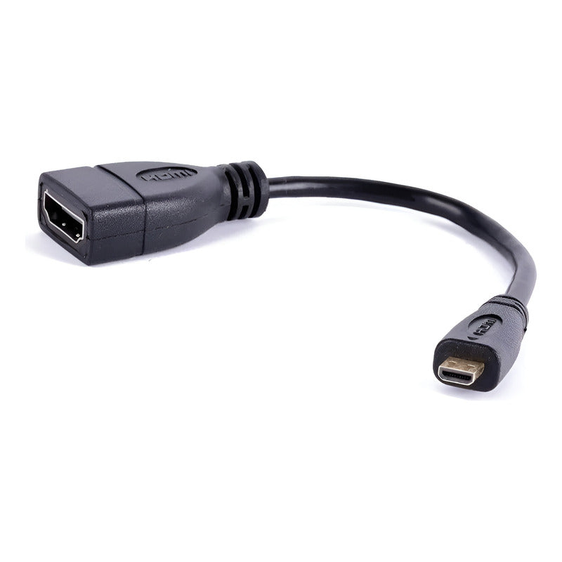 Cable Micro Hdmi A Hdmi Hembra Para Raspberry Pi Y Otros