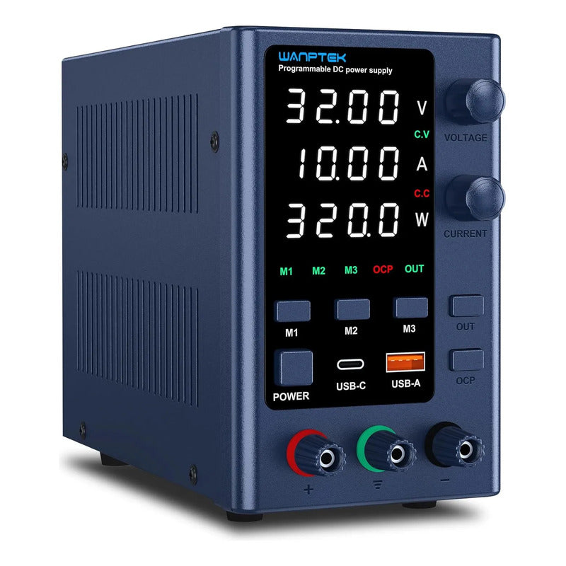 Fuente Alimentación Regulable Pro 0-32v 10a 320w Usb-c Usb-a