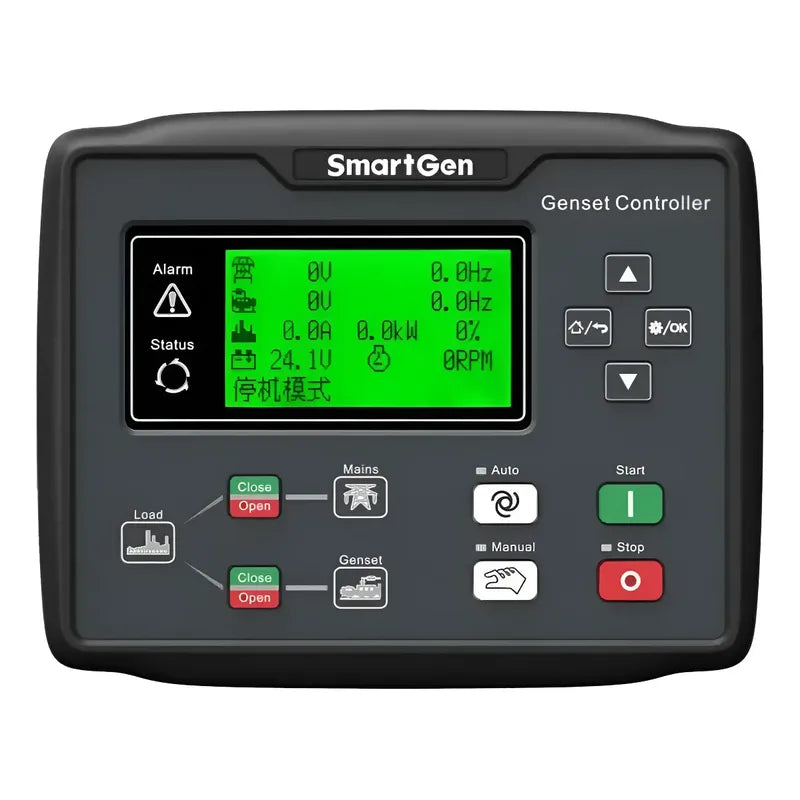 Controlador Generador Arranque Automatico Hgm6120n Display