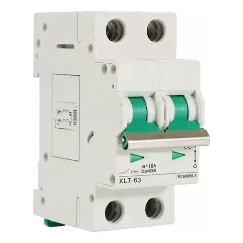 Disyuntor Automático Solar Dc 1000v 2p 20a Riel Din Xml7-63