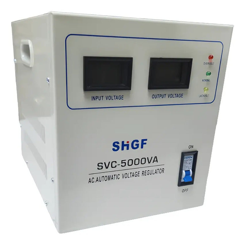 Regulador Estabilizador De Voltaje Shgf 220v Y 110v -4000w 5000va