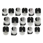 400x Capacitores Sólidos Electrolitico Smd De 1uf A 1000uf