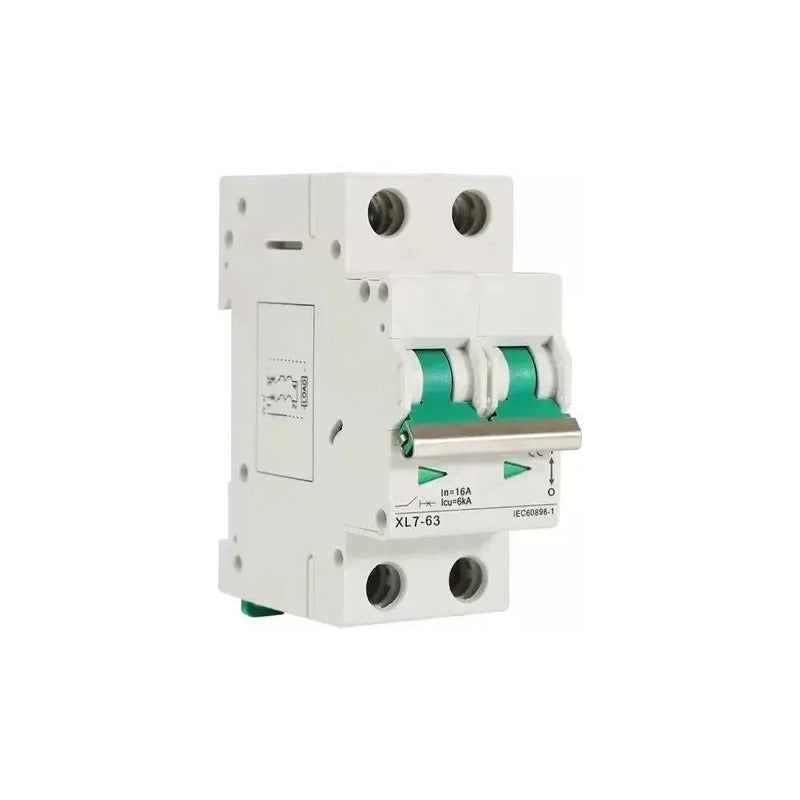 Disyuntor Automático Solar Dc 1000v 2p 20a Riel Din Xml7-63