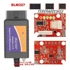 Elm327 Usb Forscan Hs-can Ms-can Elm-327 Obdii Obd2para Ford