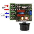 Dimmer Regulador De Velocidad Para Motor 220v 2000watts