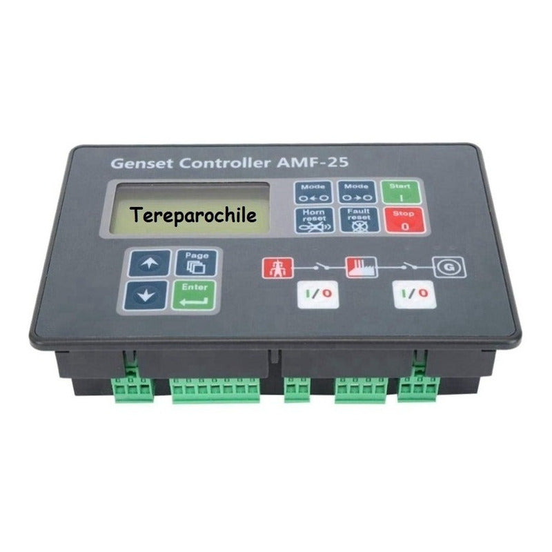 Controlador Generador Display Genset Controller Amf-25