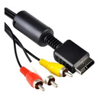 Cable Av Audio Video Compatible Con Playstation 2 Ps2 Y Ps3