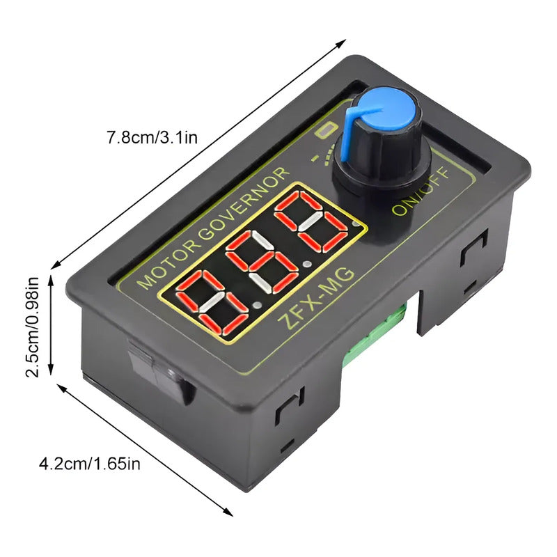 Controlador Velocidad Pwm Motor Dc 5v 12v 24v 5a Gobernador