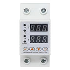 Protector Voltaje Corriente Ajustable Sobre Y Bajo 63a 220v