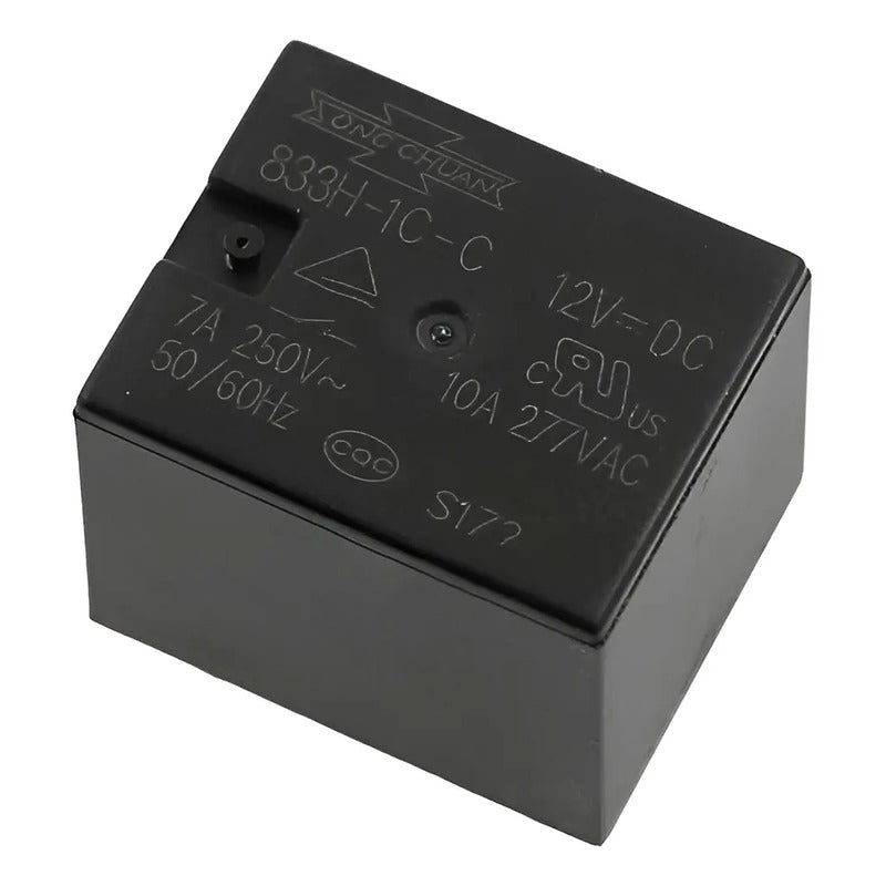 Rele Relay 833h-1c-c 12vdc 5 Pines 10a 277vac
