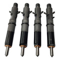 4 Inyectores Combustible De Motor Para Jcb Perkins 2645k016