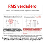 Amperimetro Pinza Digital Tester Ut204+ - Temperatura Ac Dc