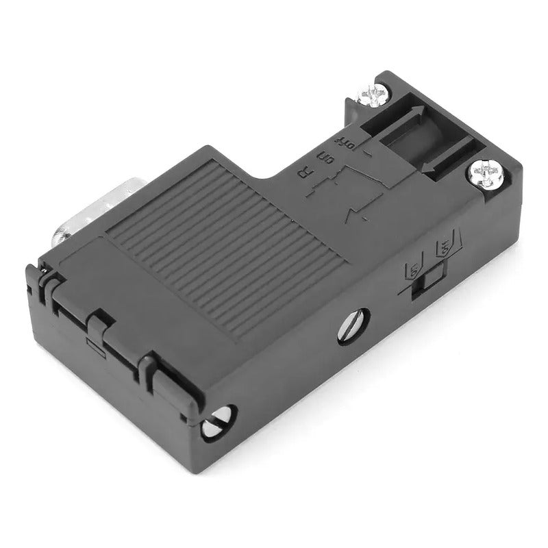 Conector Profibus Dp Para Simatic 24v 6es7972-0bb12-0xa0 Gris Oscuro