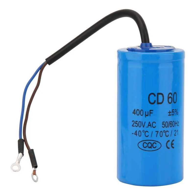 Condensador Arranque Cd60 400uf 250v Motor Electrico 50/60hz