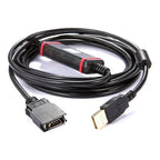 Cable Plc Omron Usb Cn226 Usb Cs1w-cn226 Cs/cj/cqm1h Cpm2c Negro