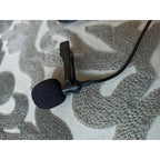 Micrófono Condensador Lavalier Solapa Para Celulares Tab Pc Negro