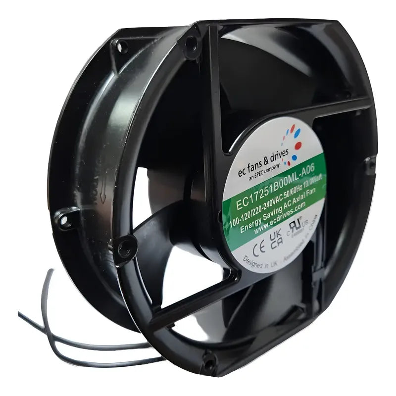 Ventilador Fan Cooler Ec17251b00ml-a06 172x152mm 110v 220v Negro