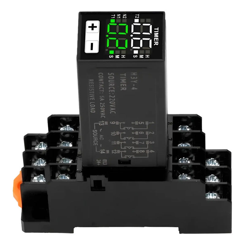 Rele Temporizador On Off Delay 220v Control Alternancia Lcd