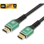 Cable Hdmi 8k 4k Uhd Hdtv V2.1 1.5mt 144hz 48gbps 7680x4320p