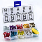 Kit 100 Mini Fusible Auto 2a 3a 4a 5a 7.5a 10a 15a 20 25 30a