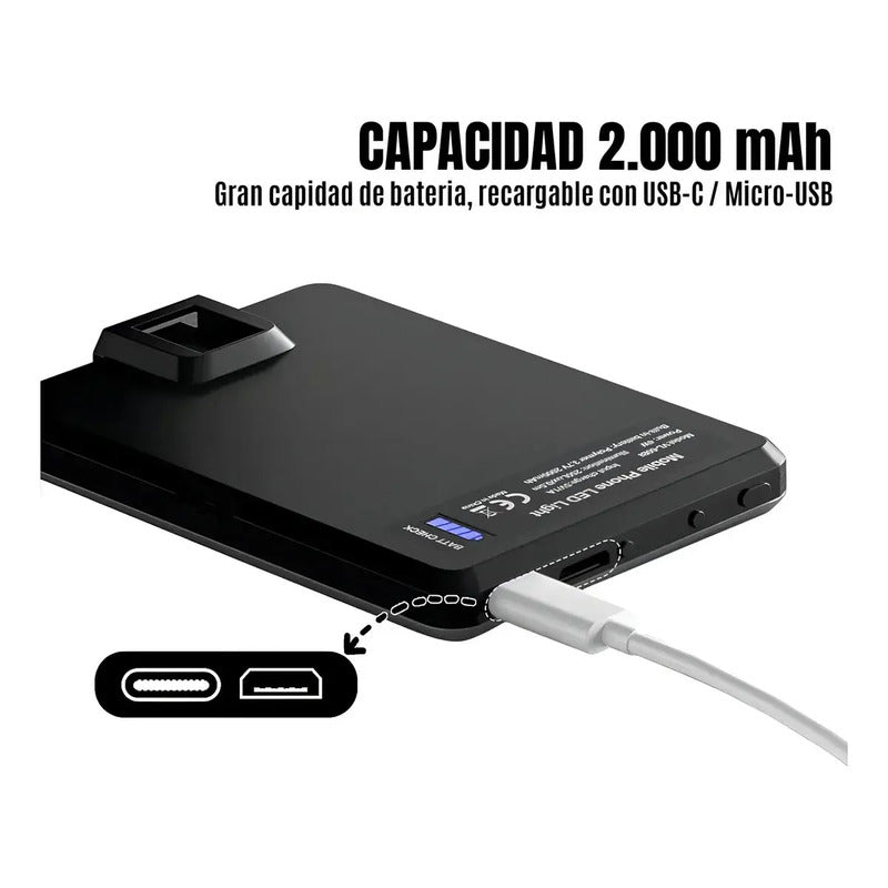 Tereparochile Vl-60bi Negro - 3200k-5600k Ajustable