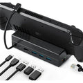 Base Para Steam Deck 6 En 1 Hdmi 4k Pd Ethernet Usb Tipo C