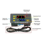 Termostato Control Digital Temperatura Frio Calor W3230 220v