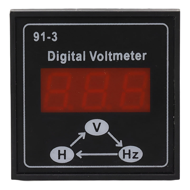 Voltimetro Horometro Hz 220v 380v Mono Trifasico Generador