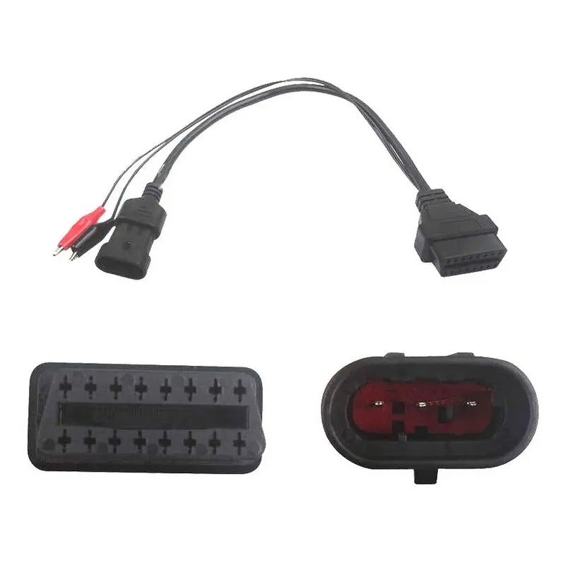 Cable Obd2 Obdii Obd Para Fiat Lancia Alfa Romeo 3pin 16pin