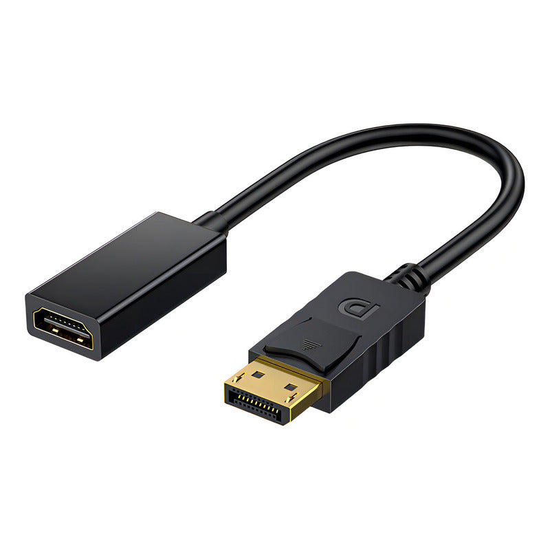 Cable Displayport A Hdmi H Adaptador / Dp / Display Port Color Negro