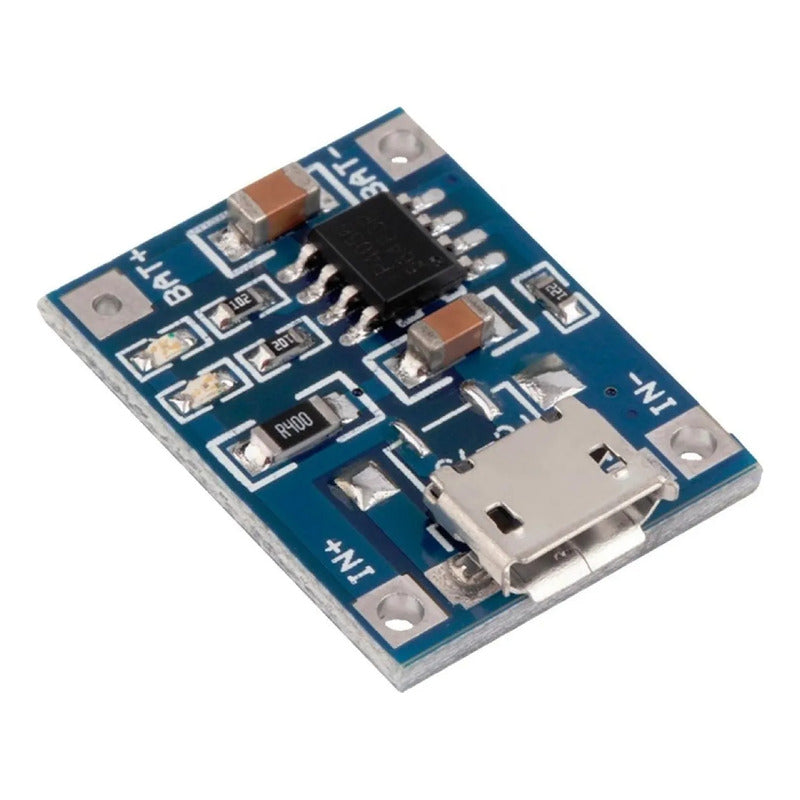 X5 Modulo Tp4056 Micro Usb Cargador Batería Litio 18650