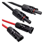 Cable Fotovoltaico 6mm² 5m Rojo Negro Conectores Mc4 Tereparochile Bicolor