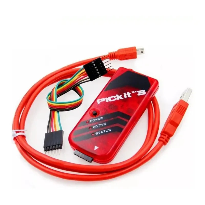 Programador Pickit 3 Usb Icsp Pic Microcontrolador Dspic