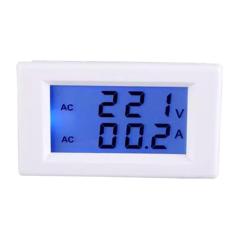 Medidor Voltaje Amperaje Ac 100-300v 50a Amperimetro Tester