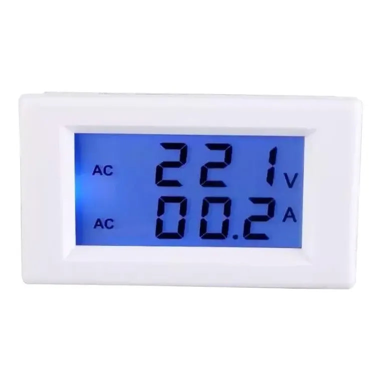 Medidor Voltaje Amperaje Ac 100-300v 50a Amperimetro Tester