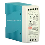 Fuente Poder Riel Din Mean Well Mdr-60-48 48v 1.25 amp 60w