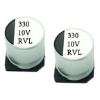 Set De 3 Condensadores Capacitores Solidos De 330uf 10v Smd