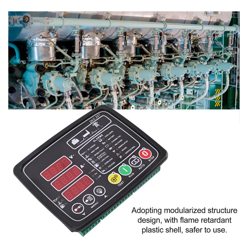 Panel O Modulo De Control Lcd Dkg-307 Genset Para Generador