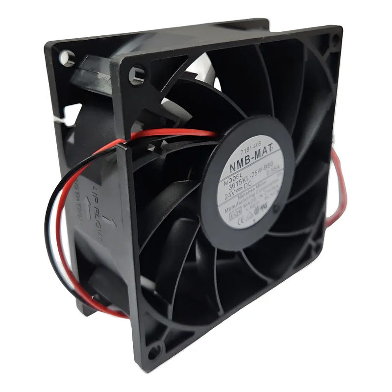 Ventilador Fan Cooler Tereparochile 3615kl-05w-b60 92x38mm 24v Negro